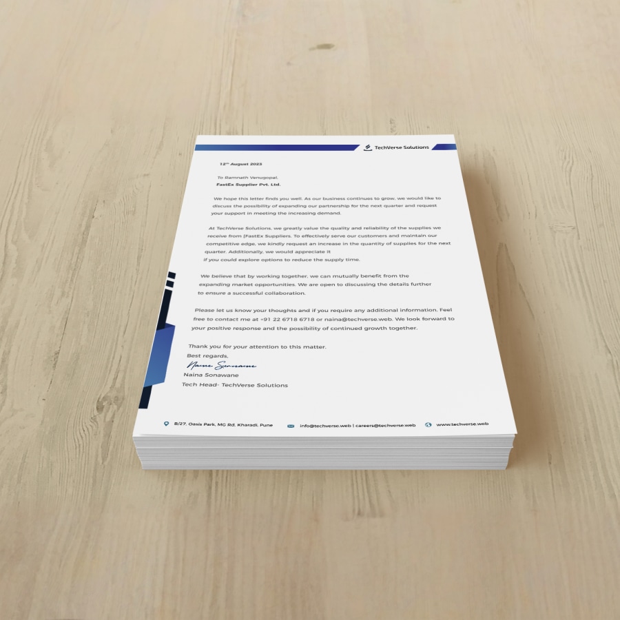 Bulk Letterheads > Hero img2