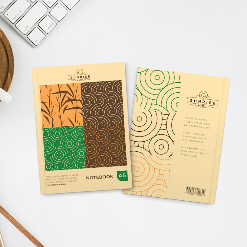 Glue Bound Notebooks > Hero img1