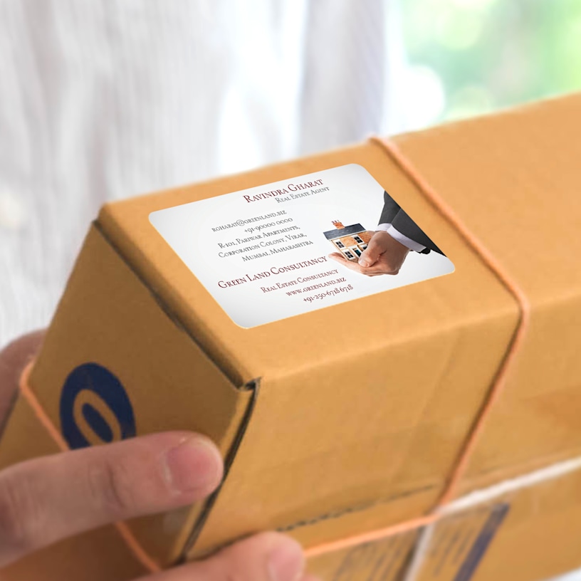 Visiting Card Stickers