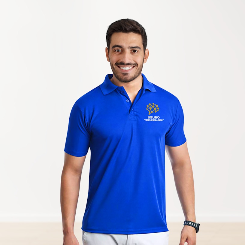 Basic Polyester Polo T-Shirts