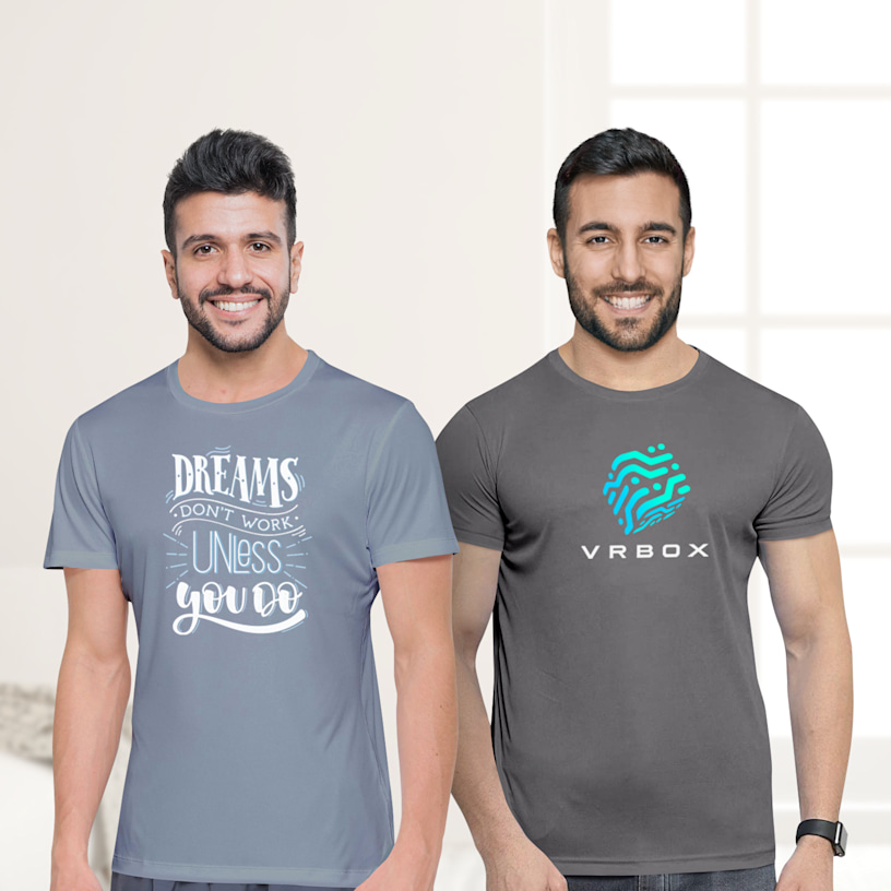 Basic Polyester T-shirts Men & Women > Hero Image 3