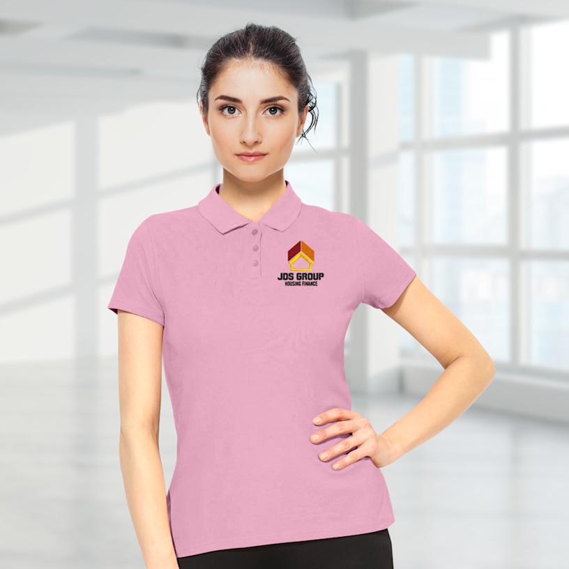 Embroidered Polo - Women > Hero Img3