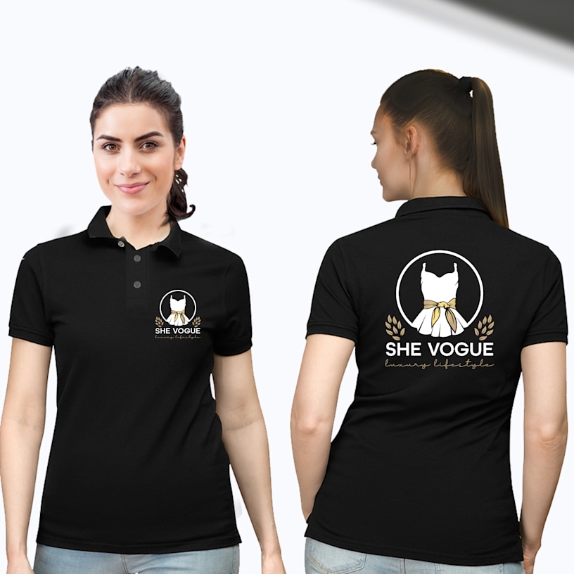 Embroidered Polo - Women > Hero Img4