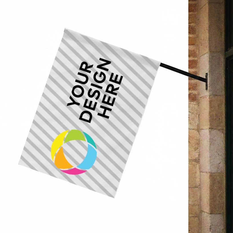 Wall Mounted Custom Flag>Hero Image 03