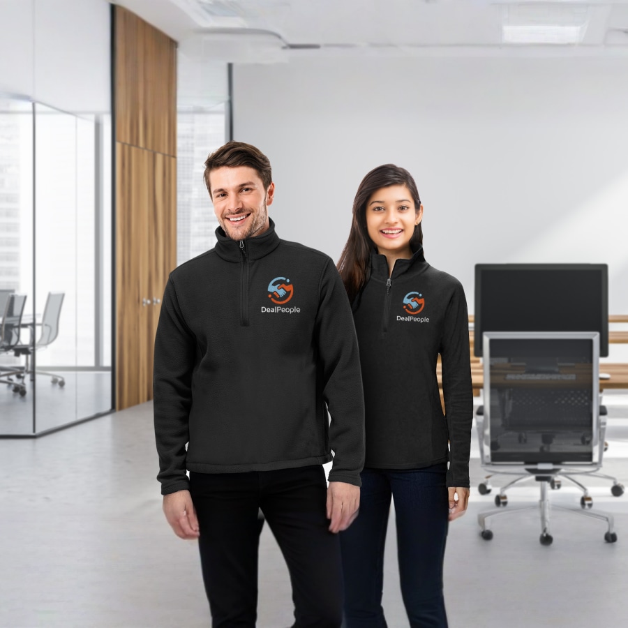 Fleece 1/4-zip pullover jackets > Hero img 0