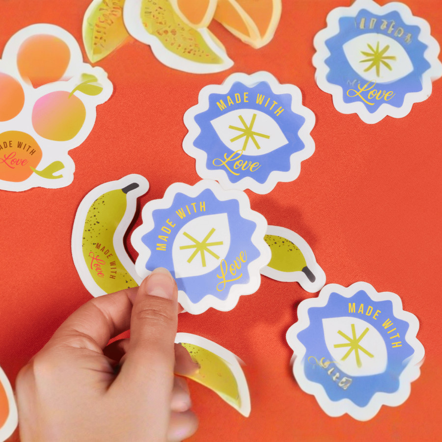 Custom Shape Stickers