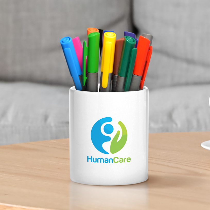 Personalised Ceramic Pen Stand > Hero img2