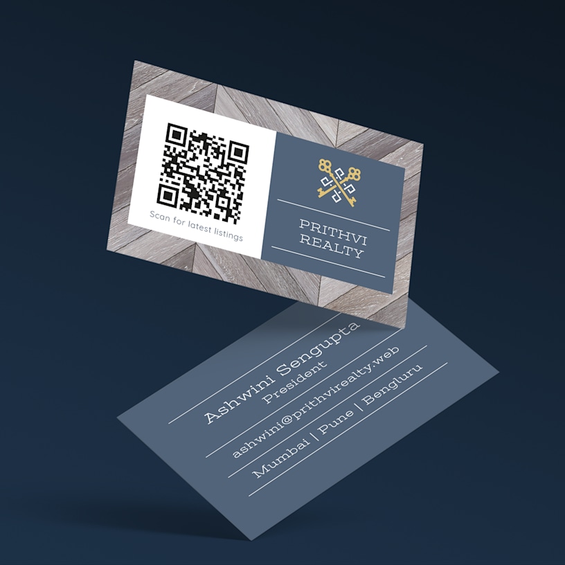 QR Code Visiting Cards > Hero img2