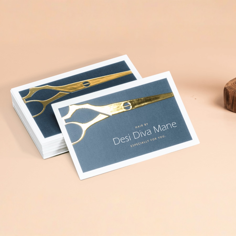 Raised Foil Visiting Cards > Hero img2