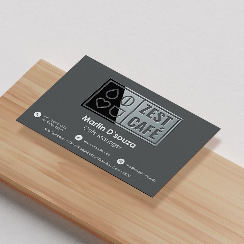 Spot UV Visiting Cards