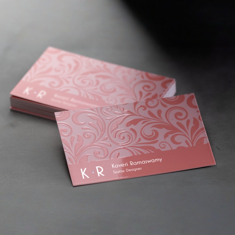 Spot UV Visiting Cards