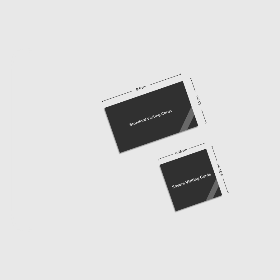 Glossy Visiting Cards > Hero img 3