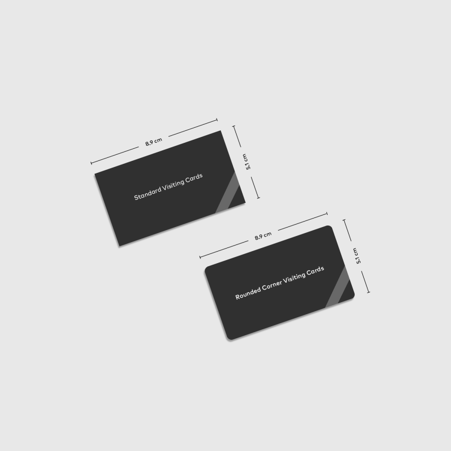 Premium White Visiting Cards > Hero img 3