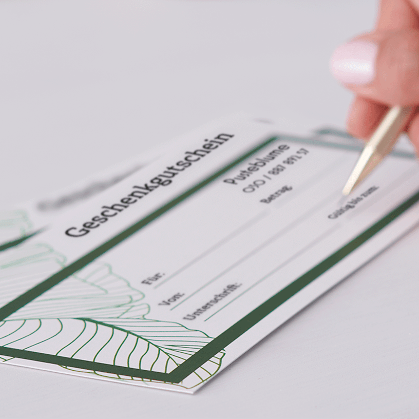 Personalisierte Geschenkkarten