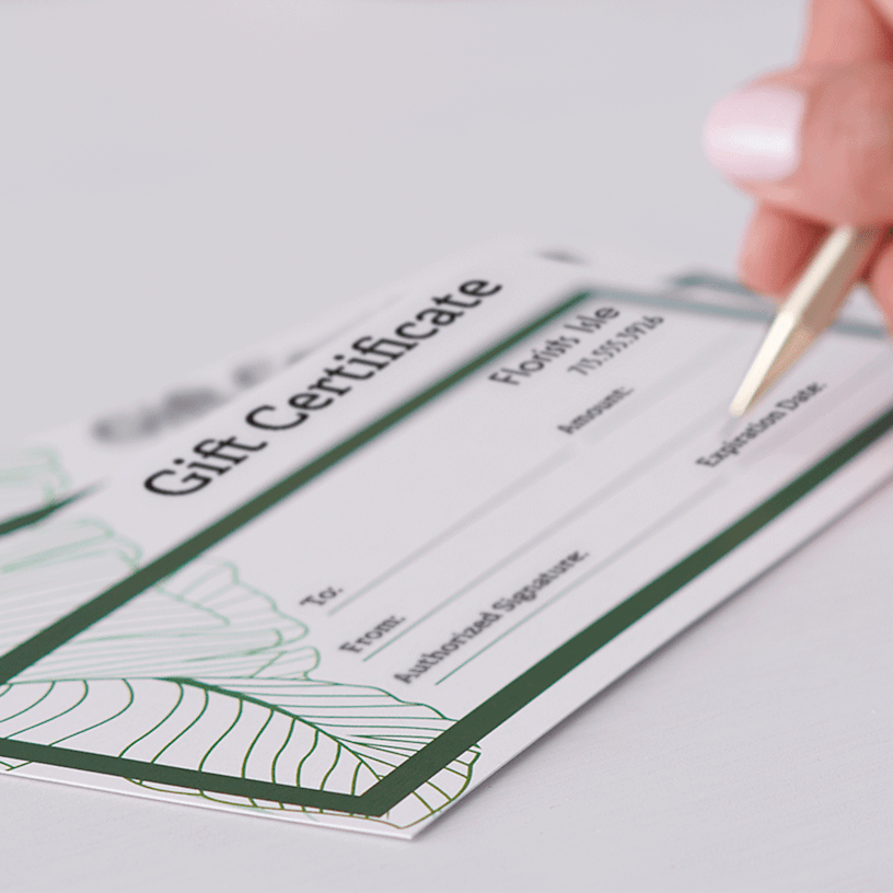 Personalised Gift Cards