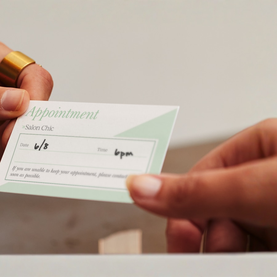 appointment cards
