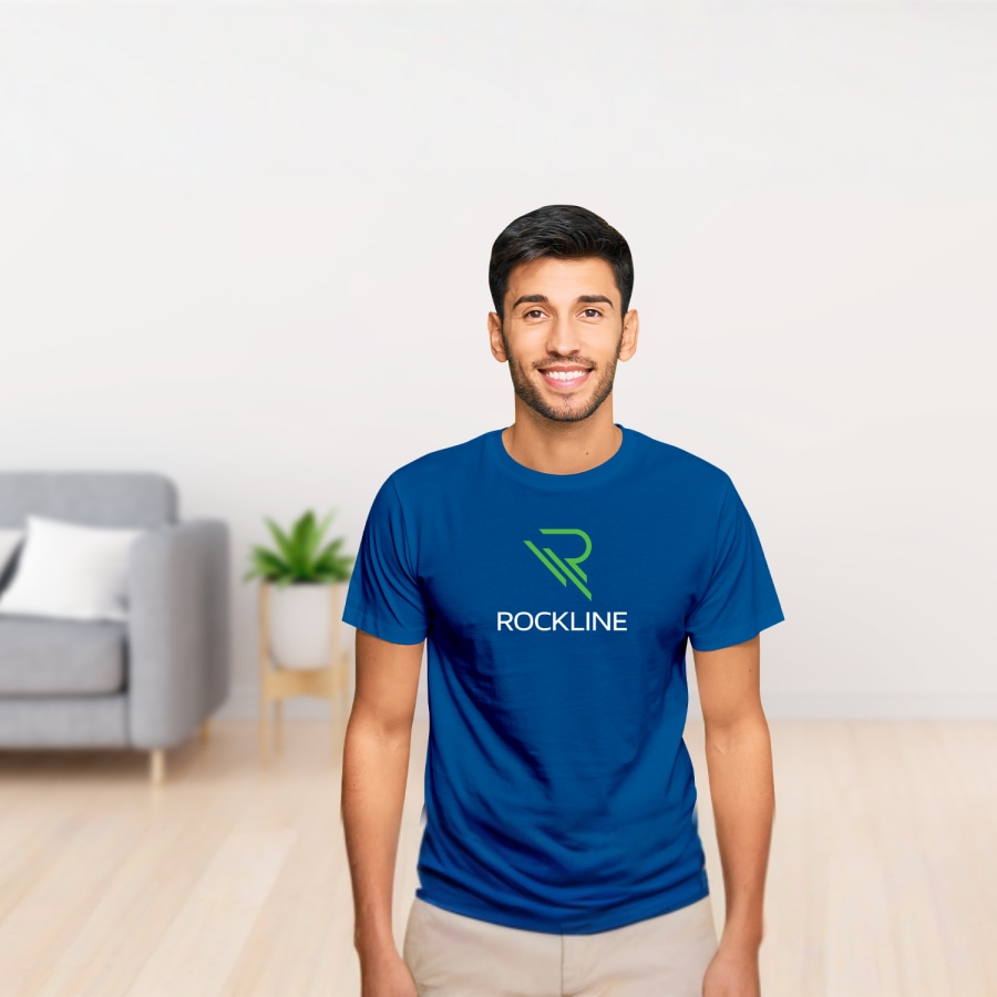 Men's Cotton t-shirt, Round Neck T Shirt Personalised Cotton T