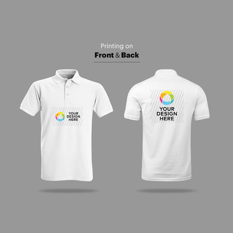 Custom Printed Polo T-shirts VistaPrint