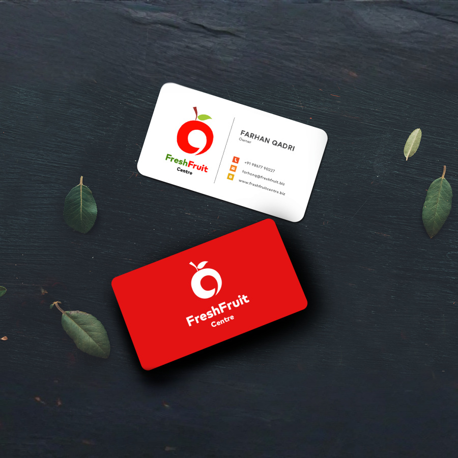 Rounded Corner Business Cards, Rounded Visiting Card Designs