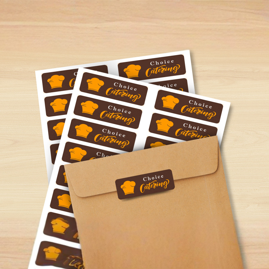 150 Personalized Return Address Labels - Row Of Cats & Dogs Design