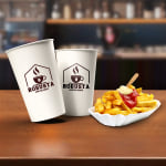 Bulk Disposable Paper Glass> Hero img1