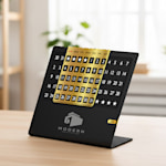 Perpetual Desk Calendar - Black >Hero img 01