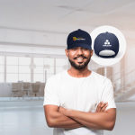 Triple Dot Caps - Blue > Hero img2