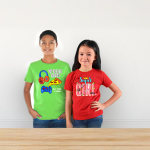 Kids Coloured Round Neck T-Shirt > Hero img1