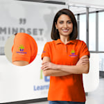 Embroidered Polo - Women > Multi_Location_orange> Hero image 01