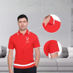 Pikmee Tipline Double tipped Polo T-shirts - Men