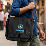 Cotton Canvas Messanger Bags > Hero Image 01