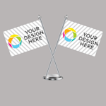 The Flag Company Customized Table Flag Cross Stand >Hero img 03