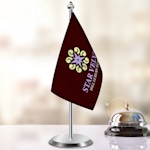 Customized Table Flag Single Stand >Hero img 01