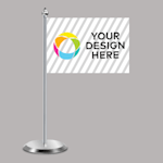 Customized Table Flag Single Stand >Hero img 03
