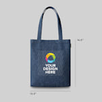 Denim Tote Bags >  Hero Image 02
