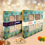 Dry Fruits Diwali Gift Hampers - Sleeves > Hero img2