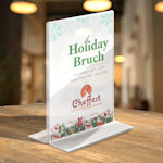 Double Sided Acrylic Display Stand > Hero Image 01