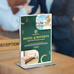 Double Sided Acrylic Display Stand > Hero Image 02