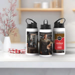 Aluminium Bottle with Straw 600ml > Hero img1