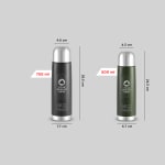 Cello SS Duro Flip Flask > Hero img4
