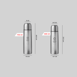 Cello SS Flip Style Flask > Hero img4