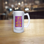 Frosted Beer Mugs