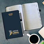 Executive Daily Planner with Pen Holder >Hero Image 02