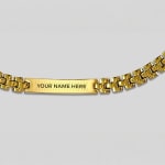 Personalised Rakhi Golden Rolex Chain > Hero img4