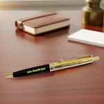 Aster Essential Black & Gold GT Ball Pen >  Hero Image 01