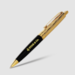 Aster Essential Black & Gold GT Ball Pen >  Hero Image 02