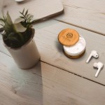Cherry Bamboo Wireless Earbuds > Hero img2