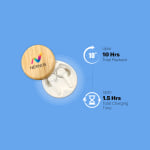 Cherry Bamboo Wireless Earbuds > Hero img4