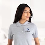 Embroidered Polo - Women > Hero Img2