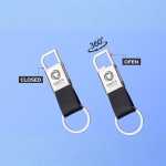 Silver Hook and Loop Keychain > Hero img3